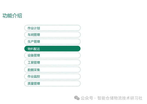 智能工厂mes系统总体解决方案